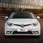زه سپر جلو نقره ای  MG6 2015